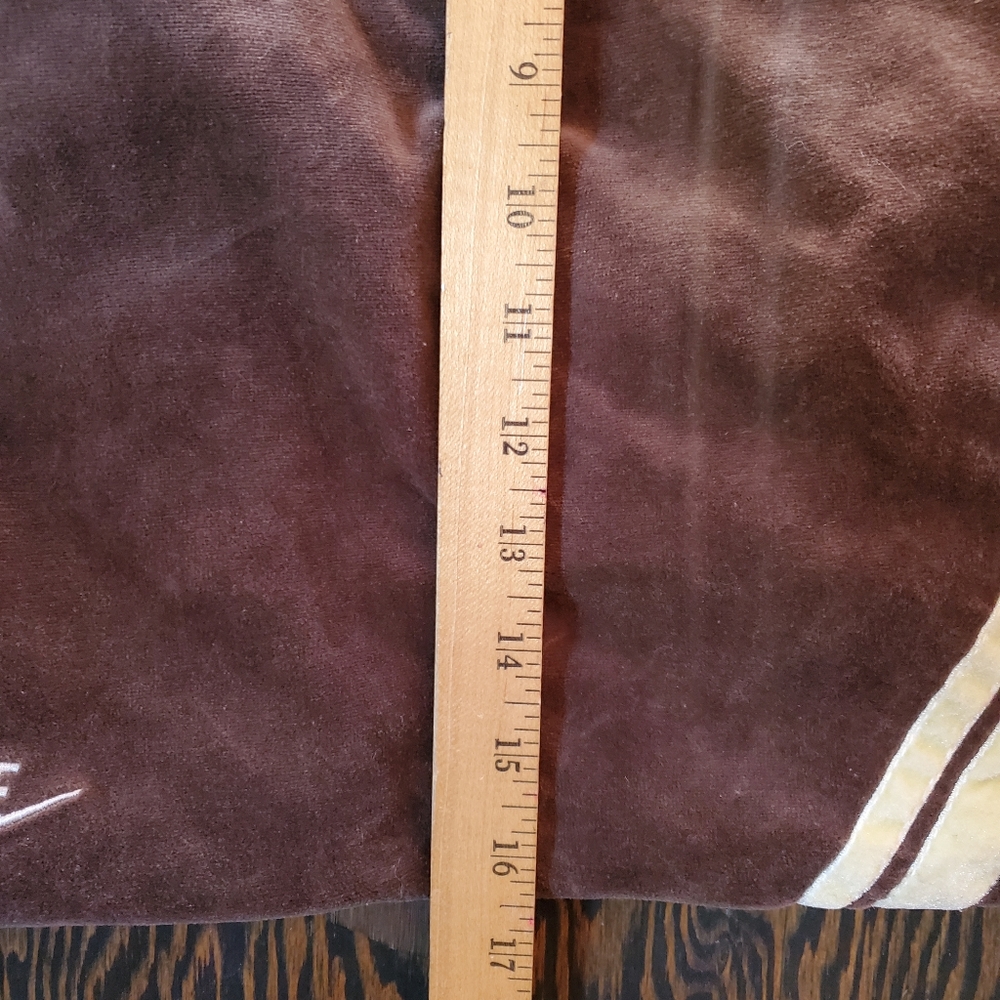 Vintage Nike Velour Drawstring Bag Backpack Pouch - Picture 6 of 6